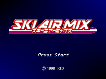 Ski Air Mix - Screenshot - Game Title (Japan) - 640x480
