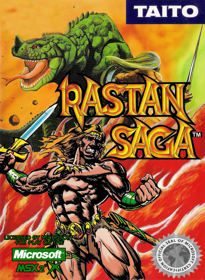 Rastan Saga - Fanart - Box - Front (North America) - 1539x2100