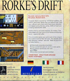 Rorke's Drift - Box - Back (Europe) - 762x888
