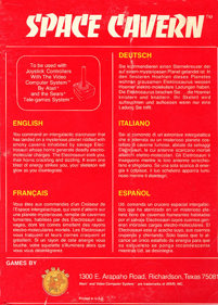 Space Cavern - Box - Back (Europe) - 588x822
