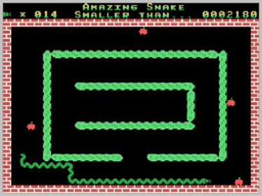 Amazing Snake - Screenshot - Gameplay (World) - 256x192