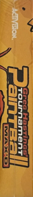 Greg Hastings' Tournament Paintball MAX'd - Box - Spine (North America) - 232x1352