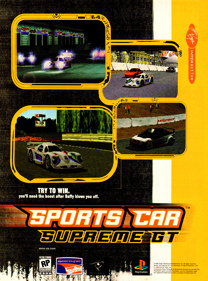 Sports Car GT - Advertisement Flyer - Front (North America) - 1629x2200