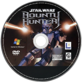 Star Wars: Bounty Hunter - Fanart - Disc (Europe) - 500x500