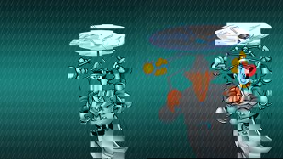 Inspector Gadget: Gadget's Crazy Maze - Fanart - Background (World) - 3840x2160