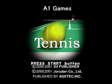 Tennis - Screenshot - Game Title (North America) - 640x480