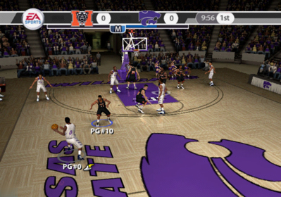 NCAA Basketball 09 - Screenshot - Gameplay (North America) - 639x448