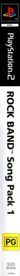 Rock Band: Track Pack: Volume 1 - Box - Spine (Oceania) - 58x800