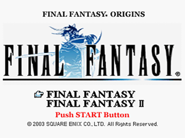 Final Fantasy Origins - Screenshot - Game Title (World) - 640x480