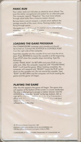 Panic Run - Box - Back (North America) - 400x700