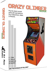 Crazy Climber Redux - Box - 3D (World) - 439x659