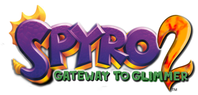 Spyro 2: Ripto's Rage! - Clear Logo (World) - 1067x513