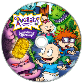Rugrats: Adventures in Gameland - Fanart - Disc (World) - 1254x1254