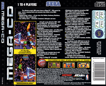 NBA Jam - Box - Back (Europe) - 1352x1100