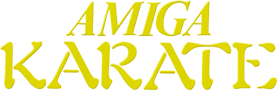 Amiga Karate - Clear Logo (World) - 1500x495