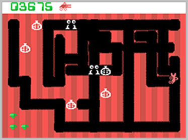 Digger - Screenshot - Gameplay (World) - 256x192