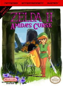 Zelda II: Amida's Curse - Fanart - Box - Front (United States) - 1100x1500