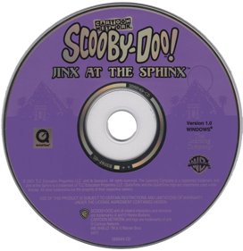 Scooby-Doo! Jinx at the Sphinx - Disc (North America) - 775x800