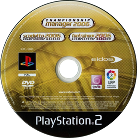Championship Manager 2006 - Disc (Europe) - 765x773