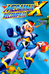Mega Man X Recomp - Box - Front (United States) - 2000x3000