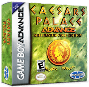 Caesars Palace Advance: Millennium Gold Edition - Box - 3D (North America) - 1016x998