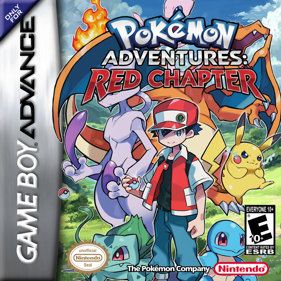 Pokémon Adventures Red Chapter - Fanart - Box - Front (World) - 2048x2048