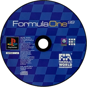Formula One 99 - Disc (Japan) - 1000x1000