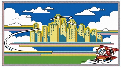 Arcade Archives 2: Bomb Bee - Fanart - Background (World) - 1328x744