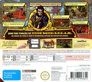 Code Name: S.T.E.A.M. - Box - Back (Australia) - 903x800