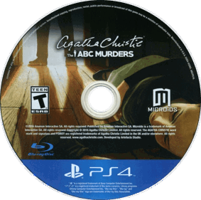 Agatha Christie: The ABC Murders - Disc (North America) - 761x755