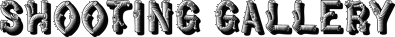 Shooting Gallery - Clear Logo (North America) - 2400x225