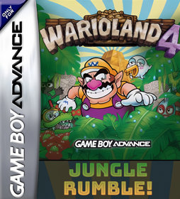 Wario Land 4: Jungle Rumble! - Fanart - Box - Front (World) - 1200x1325