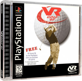 VR Golf '97 - Box - 3D (North America) - 1500x1467