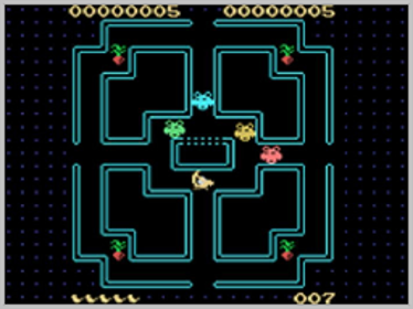 Crazy Chicky Junior - Screenshot - Gameplay (World) - 256x192