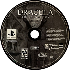 Dracula: The Last Sanctuary - Disc (North America) - 1000x1000