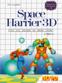 Space Harrier 3D - Box - Front (Brazil) - 948x1280