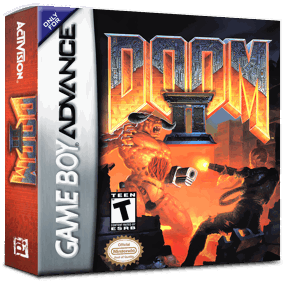 DOOM II - Box - 3D (North America) - 1016x998
