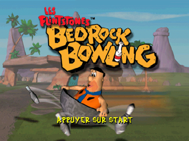 The Flintstones: Bedrock Bowling - Screenshot - Game Title (France) - 640x480