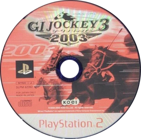 GI Jockey 3 2003 - Disc (Japan) - 650x642
