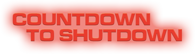 Countdown to Shutdown - Clear Logo (North America) - 826x231