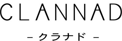 Clannad - Clear Logo (Japan) - 1078x364