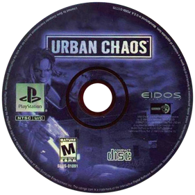 Urban Chaos - Disc (North America) - 600x600