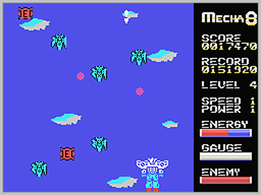 Mecha 8 - Screenshot - Gameplay (World) - 256x192