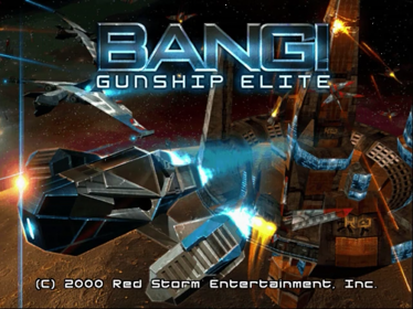 Bang! Gunship Elite - Screenshot - Game Title (North America) - 640x480