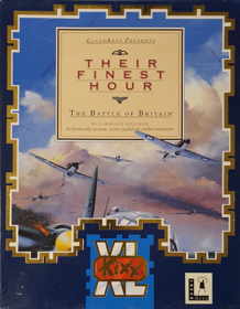 Their Finest Hour: The Battle of Britain - Box - Front (Europe) - 1981x2544