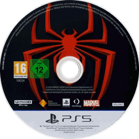 Marvel's Spider-Man: Miles Morales - Disc (Europe) - 767x768