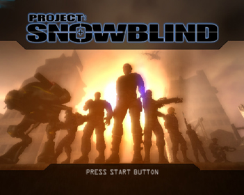 Project: Snowblind - Screenshot - Game Title (World) - 640x511