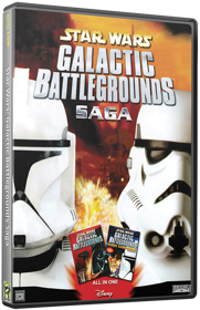 Star Wars Galactic Battlegrounds Saga - Box - 3D (World) - 567x878