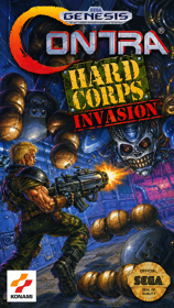 Contra: Hard Corps INVASION - Box - Front (Canada) - 844x1498