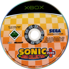 Sonic Mega Collection Plus - Disc (Europe) - 762x761
